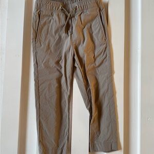 Crewcuts Tan Performance Pull on Pants for Boys
